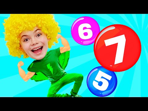 Numbers Song | Learn Numbers 1 to 10 & more Baby Nick and Poli Nursery Rhymes for Toddlers