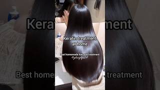 Homemade keratin treatment.. hair spa at home #shorts #viralvideo #youtubeshorts