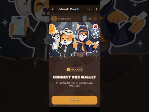 MemeFi Coin | How To Connect Your OKX Wallet