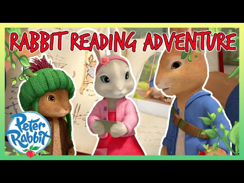 @OfficialPeterRabbit - 📚🐰 Rabbit Reading Adventure! 🐰📚 | +20 Mins | Cartoon for Kids