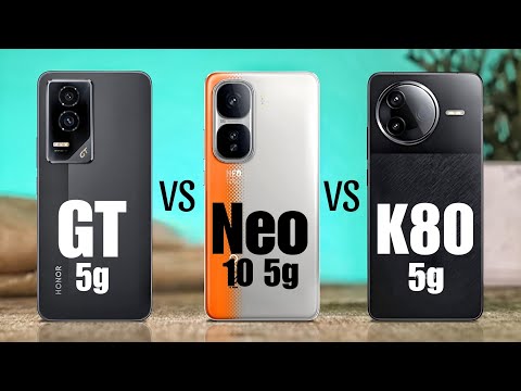 Honor GT Vs IQoo Neo 10 Vs Redmi K80 -Full Comparison