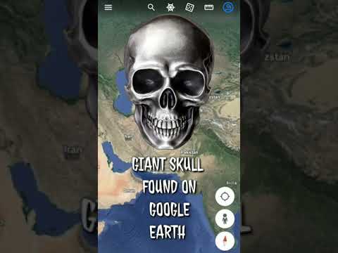 Giant Skull Found💀🤯On Google Earth|Google Map Secrets|