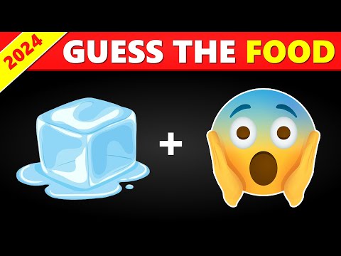 Guess The Food and Drink by Emoji 🍔🍕 | Emoji Quiz