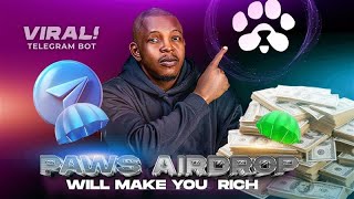 🐾 PAWS Telegram Bot: VIRAL Airdrop Making People RICH!