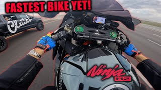 INSANE Custom Ninja H2 Test Ride - Over $30,000 Going Full Speed!