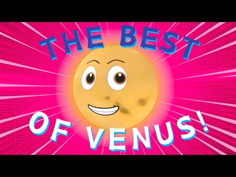 The Best of Venus | Venus clips for kids | Solar System Planets for kids | Space