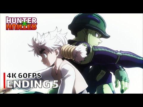 Hunter x Hunter (2011) - Ending 5 【Hyouriittai】 4K 60FPS Creditless | CC