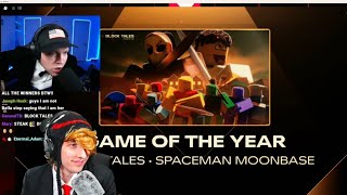 KreekCraft Reacts to Roblox Game Awards 2024