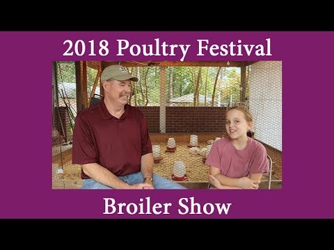 2018 Poultry Festival Youth Broiler Show