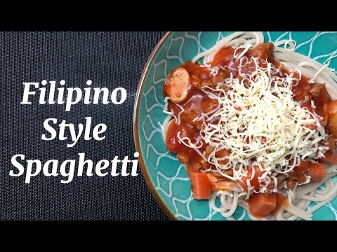 Filipino Style Spaghetti