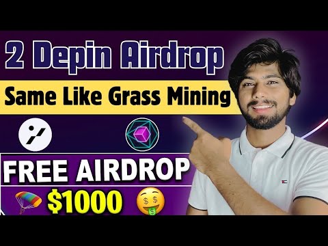 2 New Depin Airdrop Today | Gradient network airdrop, crypto airdrops today