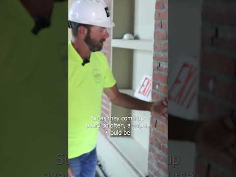 How historical brick walls are made