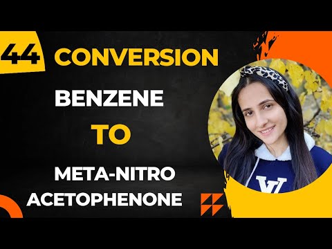 44) Convert Benzene to m-nitroacetophenone| Important Organic conversions Class12 chemistry