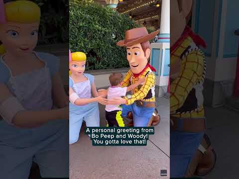 Disney characters connect with boy who is deaf through hugs and ASL | Humankind #shorts #goodnews