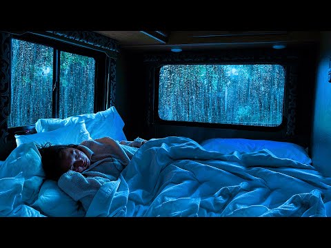 Deep Sleep Ambience: Natural Sounds of Rain & Thunder on Car helps Relax, Reduce Stress & Insomnia