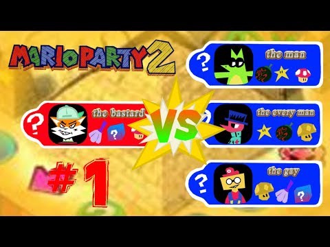 Mario Party 2 W/ Rev, Flamey, Spung, & Iggy Ep.1 - The Party's Starting!