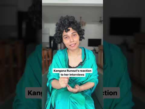 Kangana Runout reacts to her Interviews | Salonayyy | Saloni Gaur