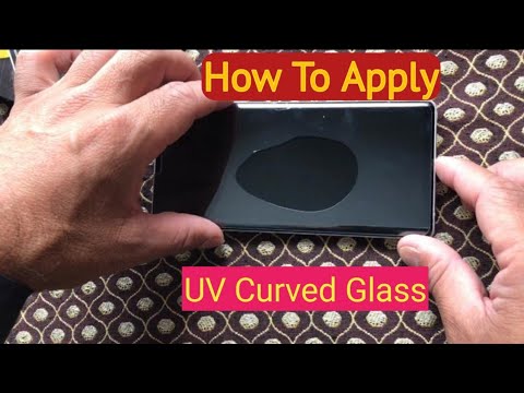 Samsung Galaxy Note 9 UV glass|How to Install/apply UV Glass Screen Protector