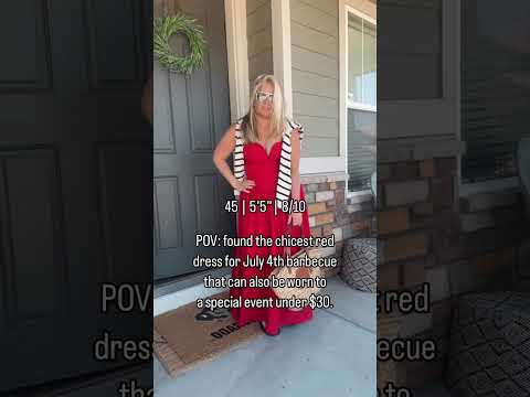 Style over 40 red maxi dress #beyondcloset #mylook #reddresses #over50style #over40style