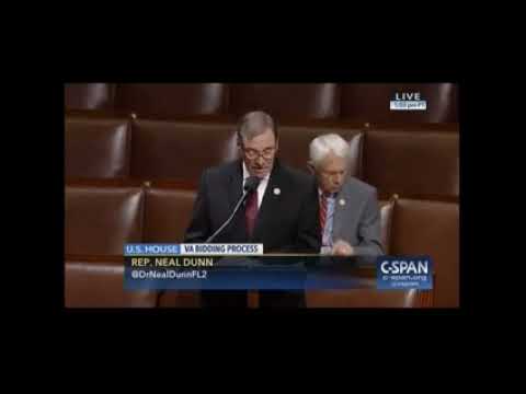 Floor Speech on VA Bidding Process, July 2017