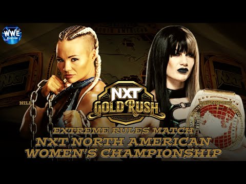 WWE 2K24 NXT GOLDRUSH; NILE VS. DAVENPORT IN AN EXTREME RULES MATCH FOR THE NORTH AMERICAN TITLE!!!