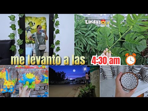 ☀️RUTINA DE MADRUGADA PARA EXAMENES  || COMPRAS Y RECORRIDO POR TIENDAS || POR FIN LO COMPRÉ ||