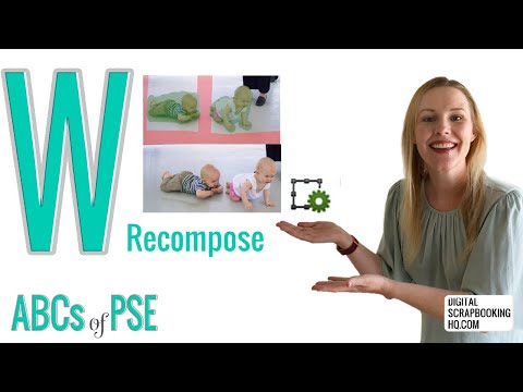 ABCs of PSE: W is for Recompose (Photoshop Elements 2021)