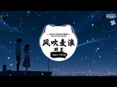 风吹麦浪 (抖音DJ版) - 群星「远处蔚蓝天空下，涌动着金色的麦浪。」♪ || 抖音最火歌曲BGM! | 抖音 | TikTok ♪