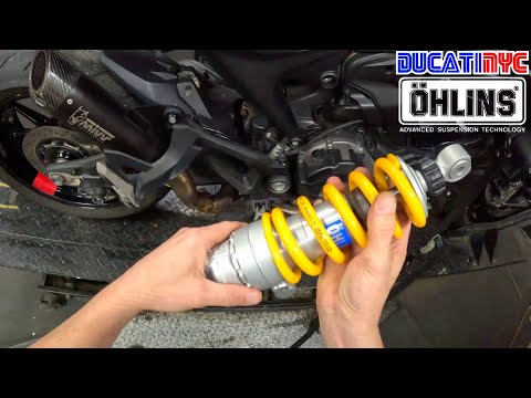 How To | Ohlins DU126 Shock install | Ducati Monster 937