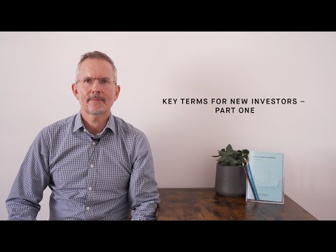 Key terms for new investors - part one