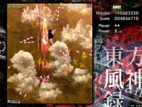 東方風神録　vs秋 稔子（1面）　Easy