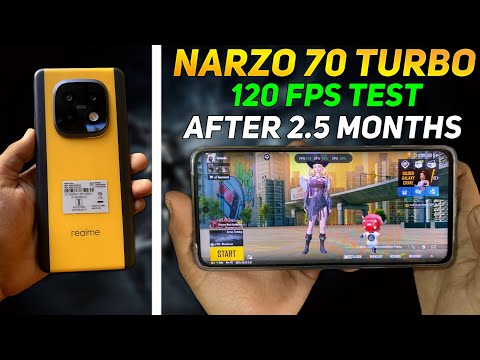 REALME NARZO 70 TURBO BGMI 120 FPS TEST | DM 7300 ENERGY PROCESSOR 🥵🔥