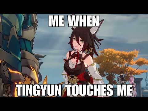 [Honkai Star Rail] Me when Tingyun Touches me