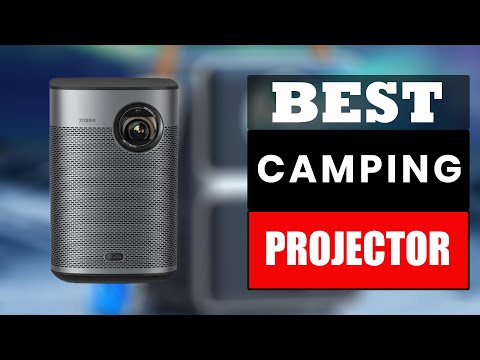 XGIMI HALO+ PROJECTOR - BEST PROJECTOR FOR CAMPING - BEST PORTABLE PROJECTORS FOR CAMPING 2024