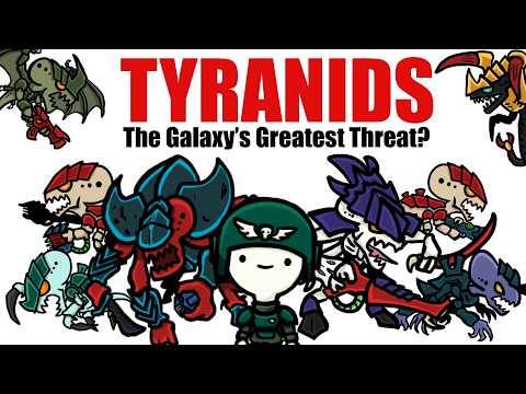 TYRANIDS Explained: The Galaxy's BUGGEST Threat | Warhammer 40k Lore