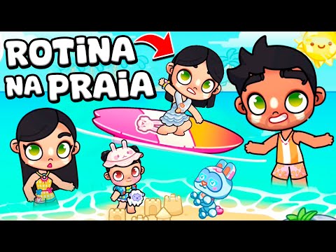 ROTINA NA PRAIA | AVATAR WORLD ROTINAS E HISTÓRIAS