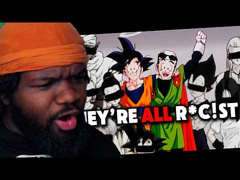 How did we miss this as Kids! every character in dragonball is raci$t @zephfire_16 REACTION