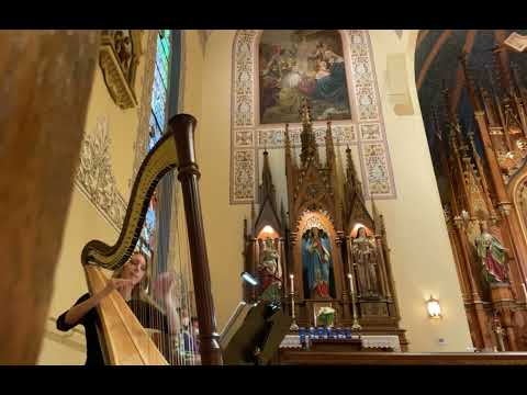 Lo How a Rose E'er Blooming ~ Tiffany Jones, Harpist