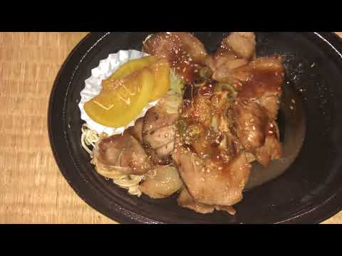 [グルメvlog]3代目 ぶた広 豚肩ロース定食#3代目ぶた広 #肩ロース #宅配