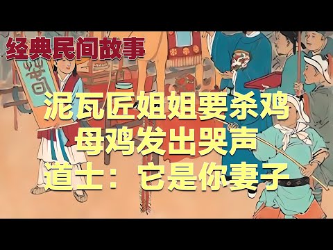 民间故事：泥瓦匠姐姐要杀鸡，母鸡发出哭声，道士：它是你妻子#奇聞異事