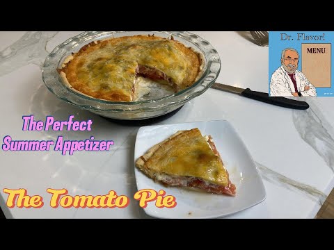 The Tomato Pie   The Tomato Pie is the perfect summer treat!