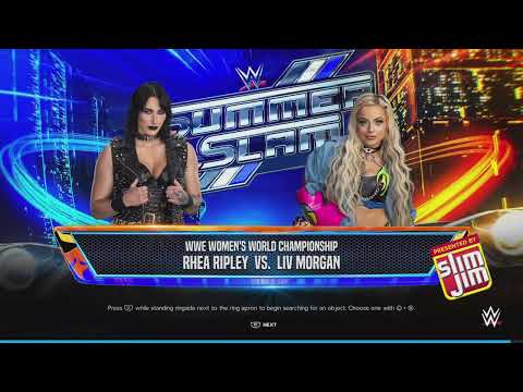 SummerSlam '24: Liv Morgan vs Rhea Ripley Women's World Championship