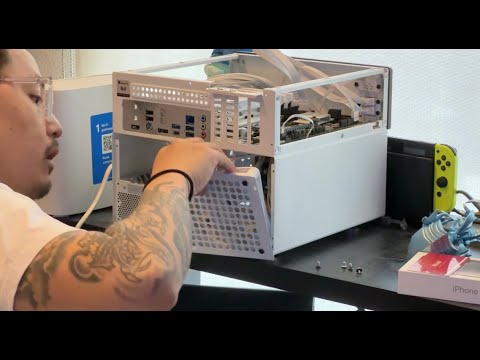 Jonsbo N4  White NAS Build 2024