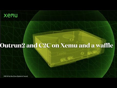 A waffle & Playing Outrun2 & Outrun2 Coast2coast (Xbox)(Xemu 0.7.129) - My 🔝Top Racing Games🔝