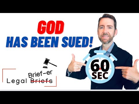 God Has Been Sued! | #shorts