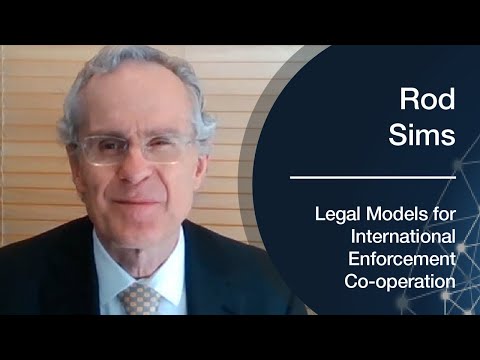 Rod Sims on the need to overcome legal obstacles to international enforcement co-operation