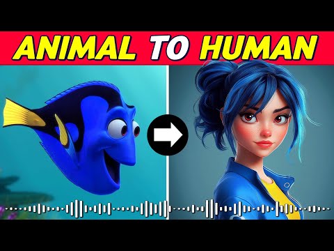 Disney Animals as Human + Guess the Disney Animal Talking