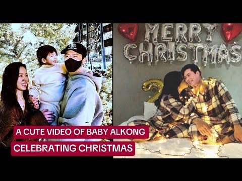 A CUTE VIDEO OF BABY ALKONG CELEBRATING CHRISTMAS WITH HIS PARENTS