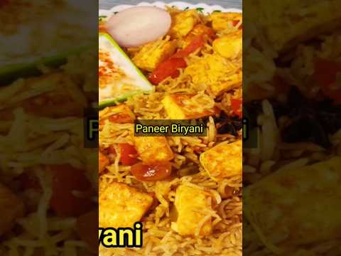 Paneer Biryani #paneerbiryani #paneerrecipe #paneerpulao #shorts #trending #youtubeshorts