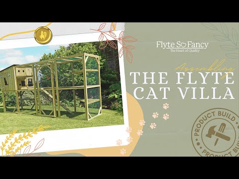 The Flyte Cat Villa - Assembled in under 4 minutes (SUPER SPEED BUILD!)